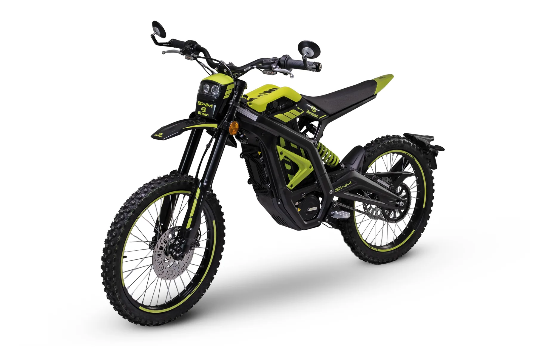 SWM Binsen Pro — Black / Lime