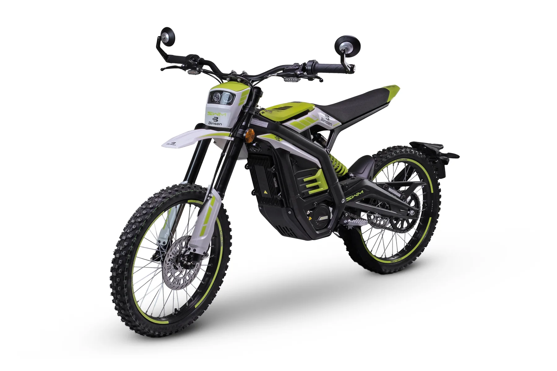 SWM Binsen — White / Lime
