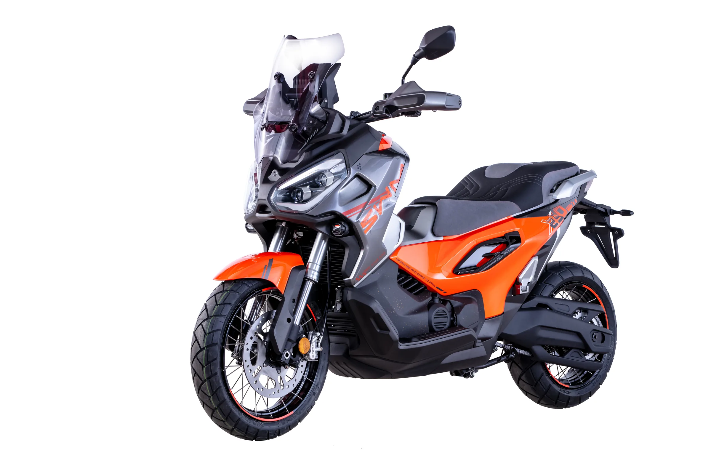 SWM Concept Scooter 250 X — Orange / Grey
