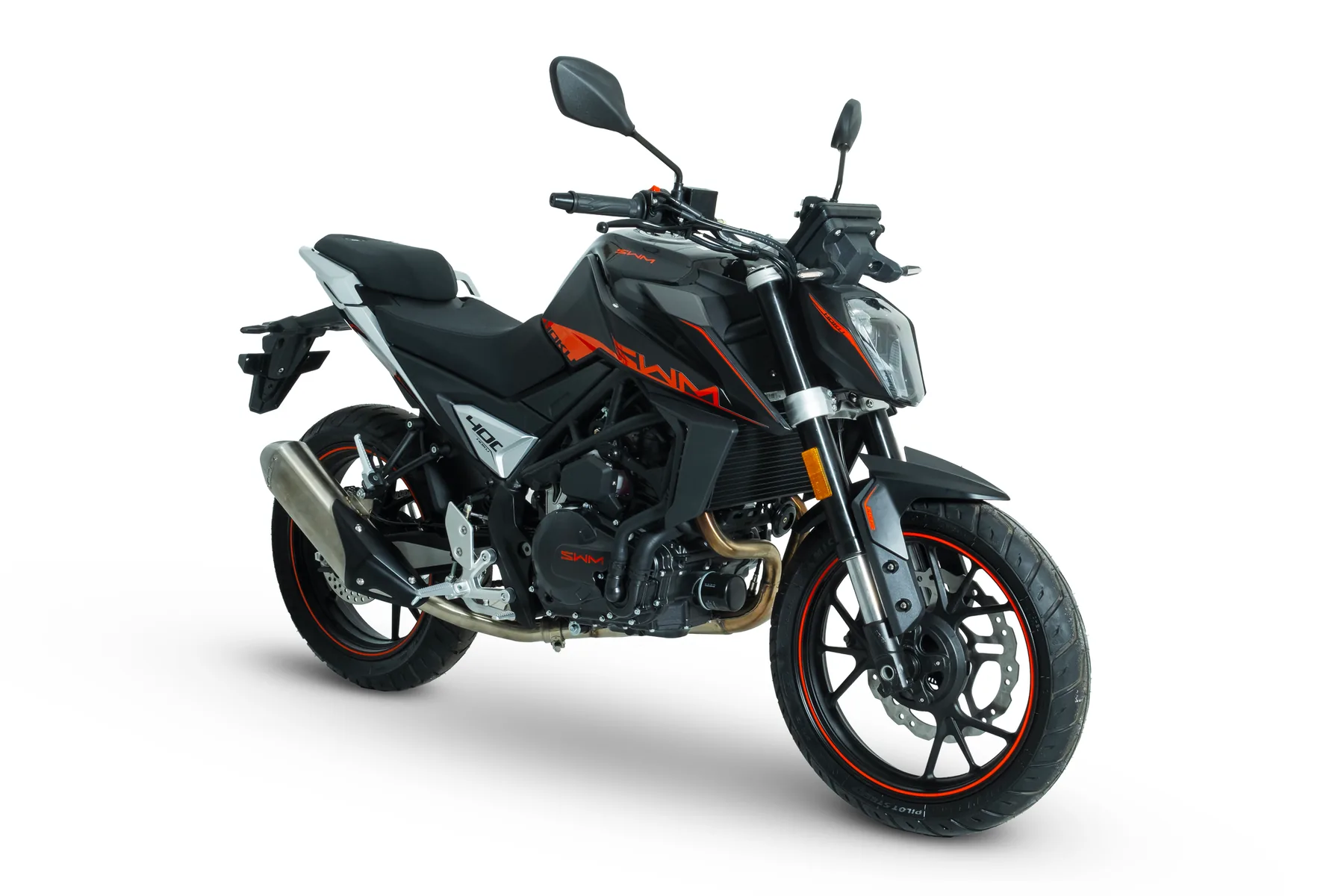 SWM Hoku 400 — Black
